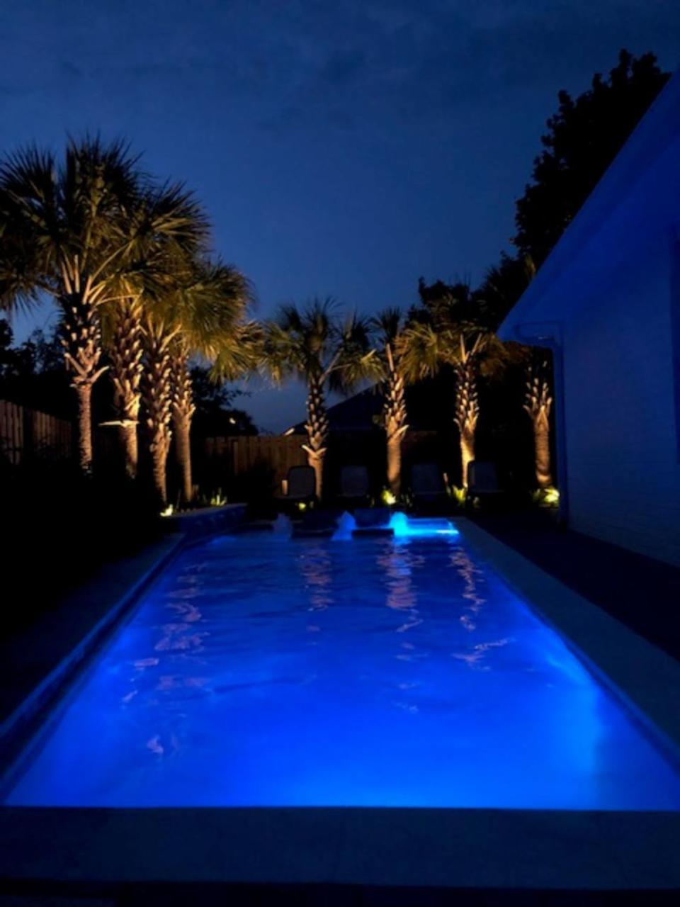 Beautiful Pet Friendly Home! Tropical Pool, Optional Golf Cart & Pool Heat, Minutes To Beach دستين المظهر الخارجي الصورة