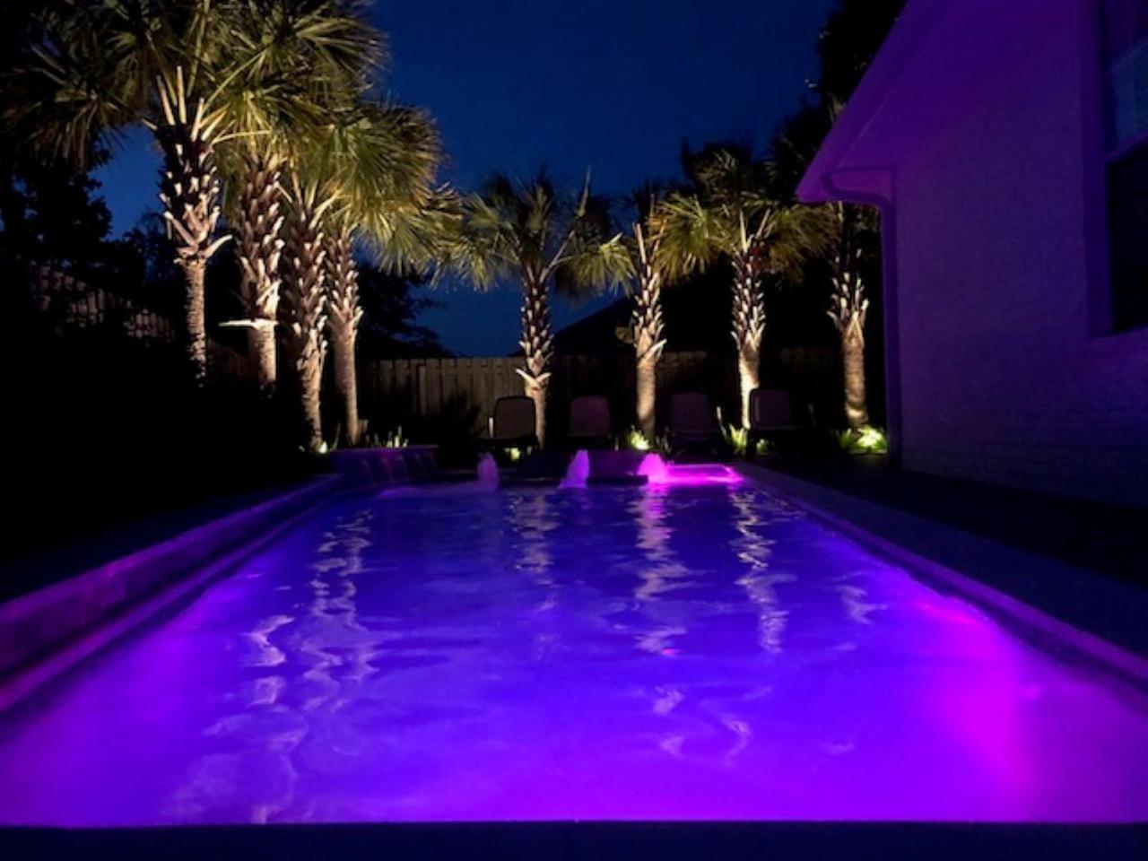 Beautiful Pet Friendly Home! Tropical Pool, Optional Golf Cart & Pool Heat, Minutes To Beach دستين المظهر الخارجي الصورة