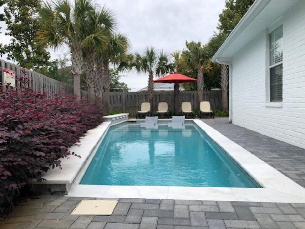 Beautiful Pet Friendly Home! Tropical Pool, Optional Golf Cart & Pool Heat, Minutes To Beach دستين المظهر الخارجي الصورة