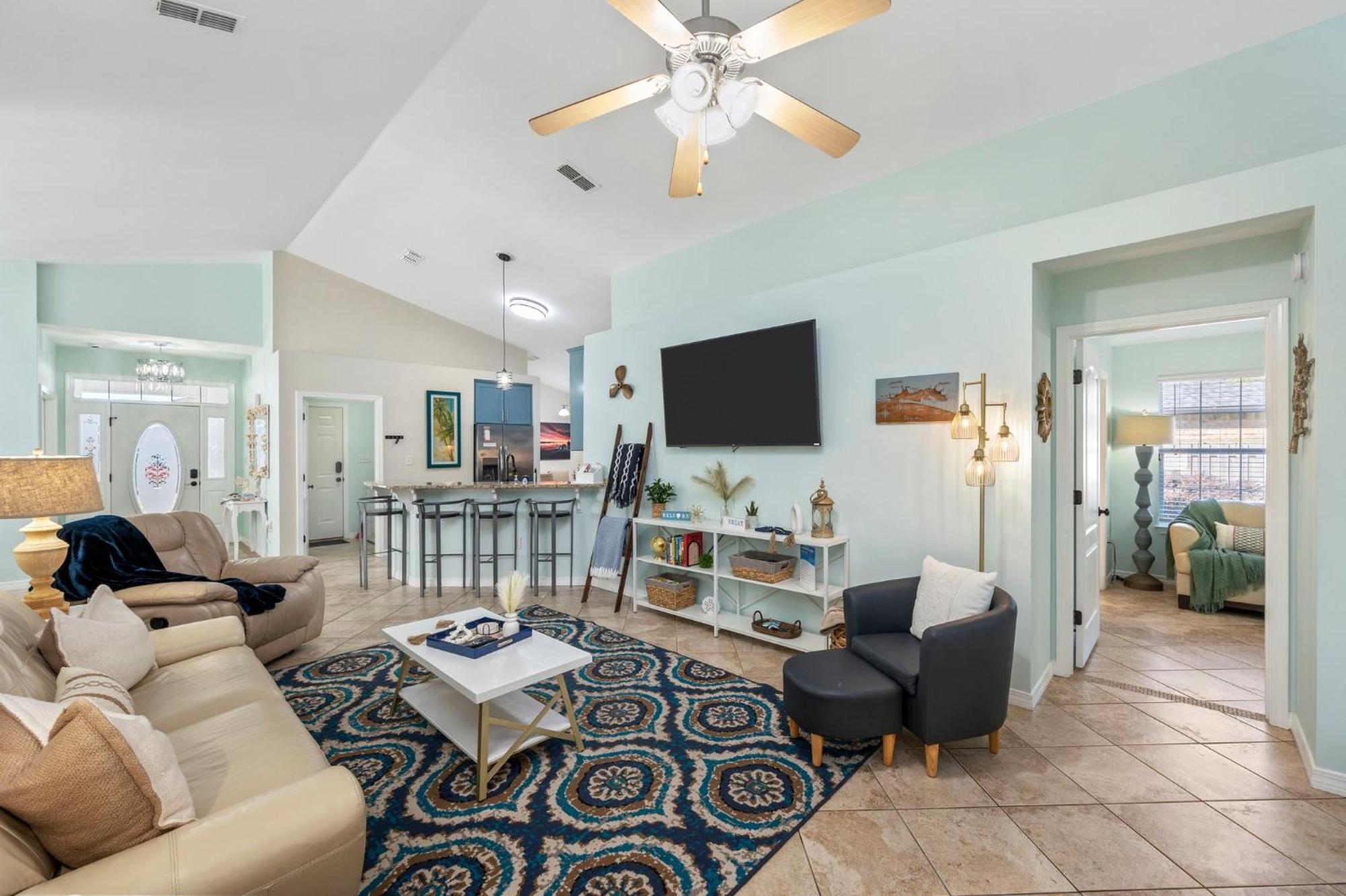 Beautiful Pet Friendly Home! Tropical Pool, Optional Golf Cart & Pool Heat, Minutes To Beach دستين المظهر الخارجي الصورة